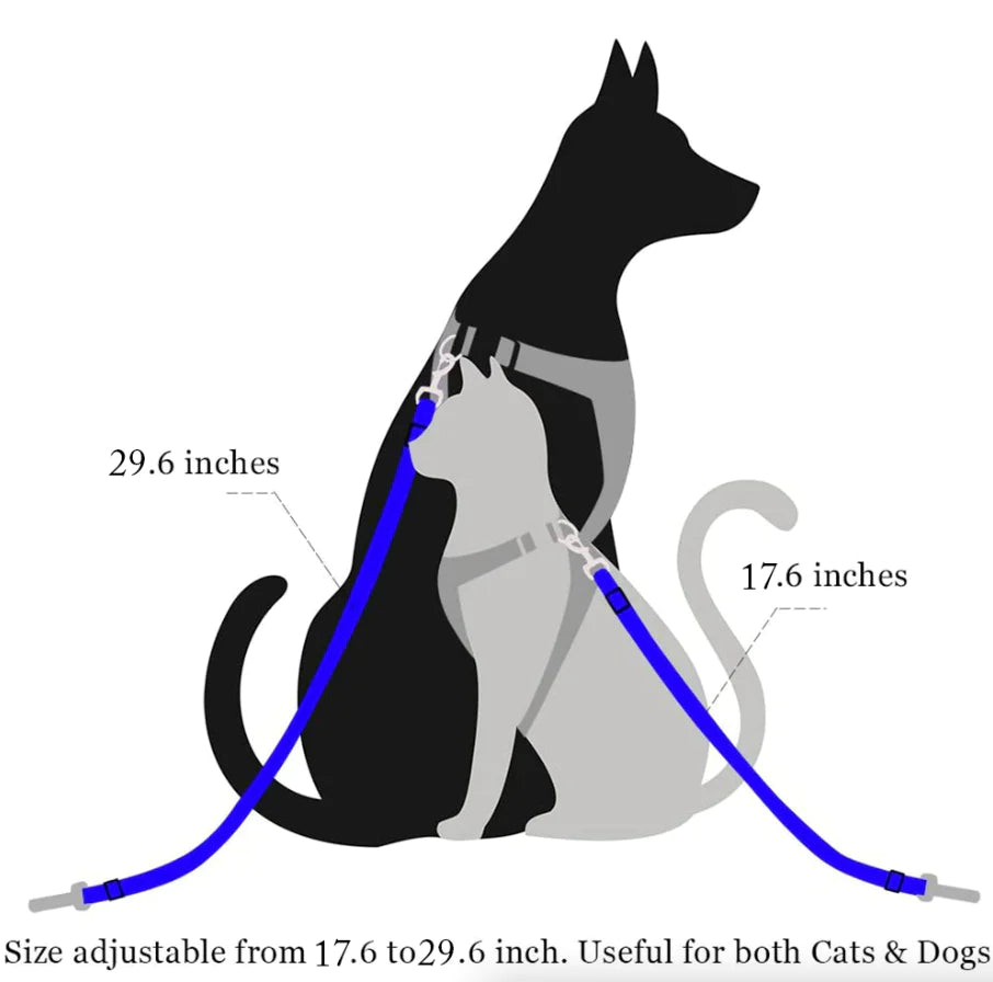Pet Car Seat Belt 2-Pack Adjustable