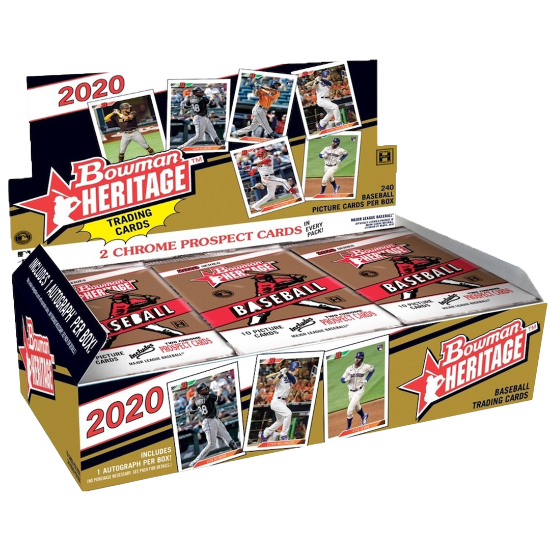 Bowman Heritage Baseball Hobby Box 2020 Ravli