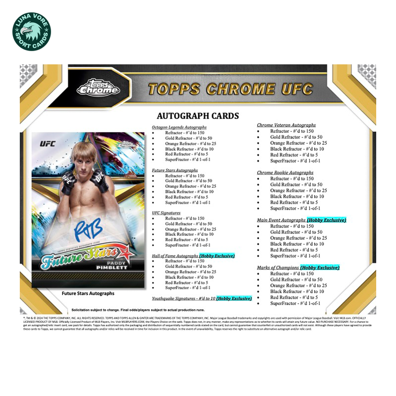 2024ToppsChromeUFCHobbyBox_5