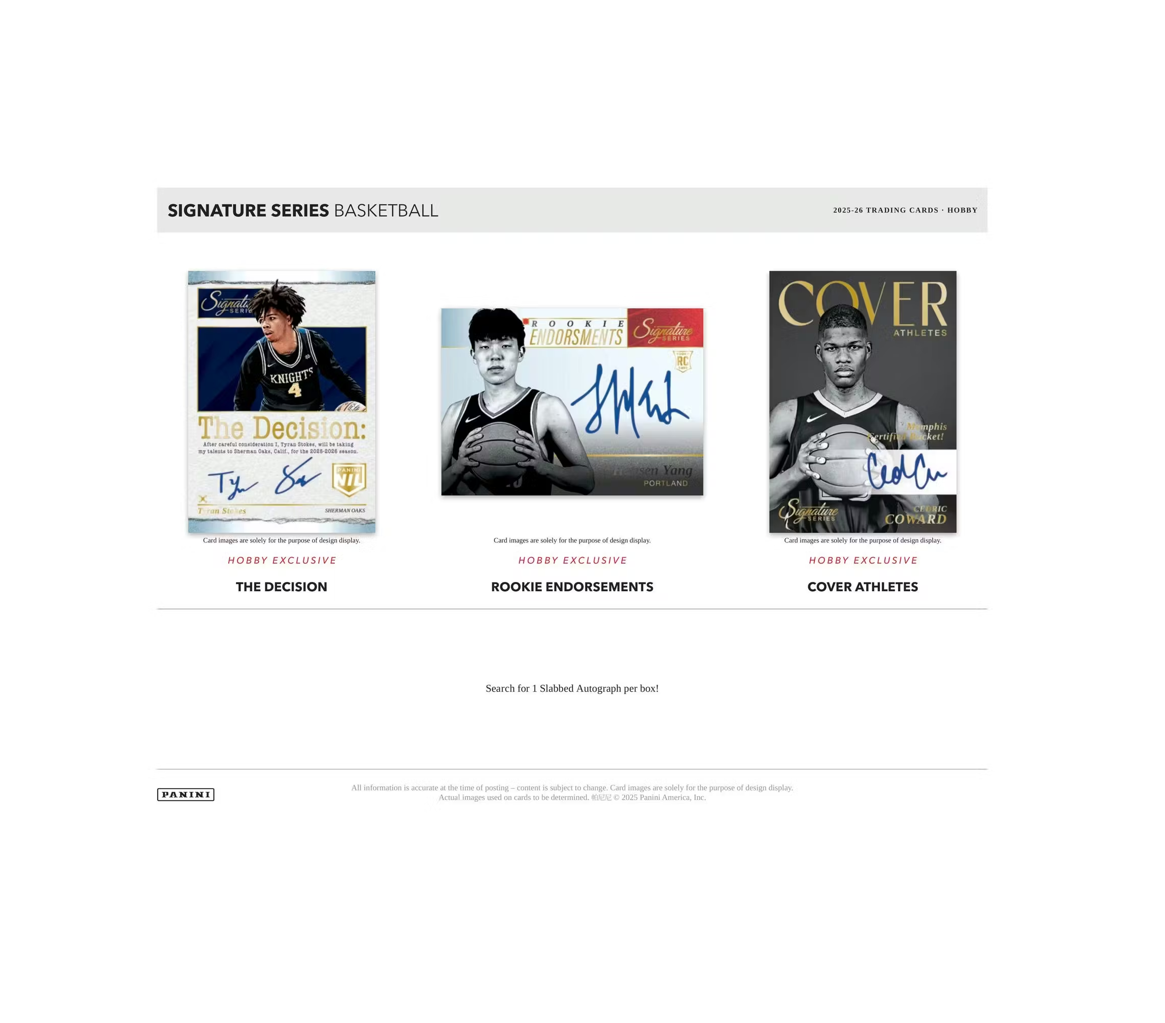 2025-26PaniniSignatureSeriesBasketballHobbyBox5