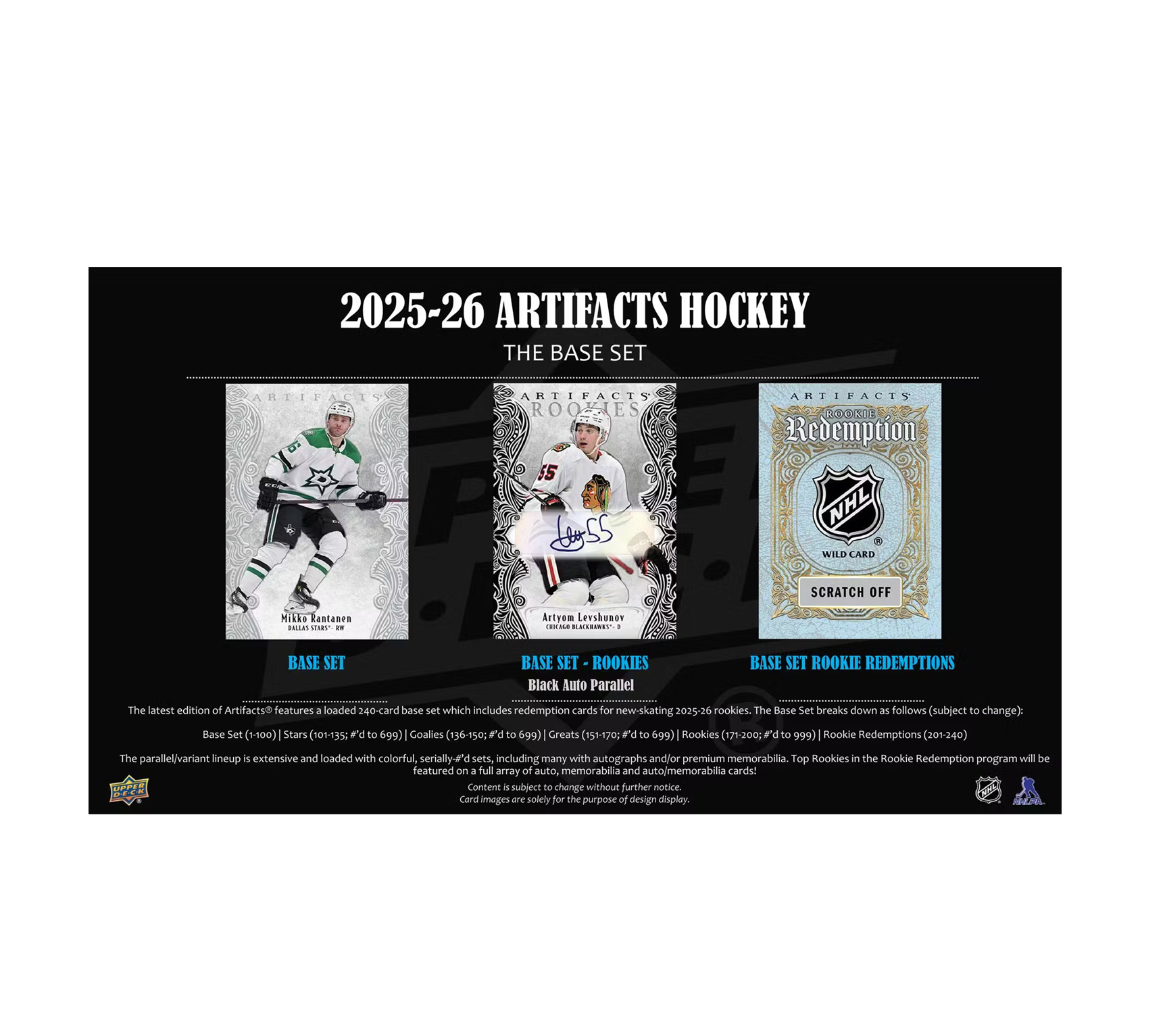 2025-26UpperDeckArtifactsHockeyHobbyBox2