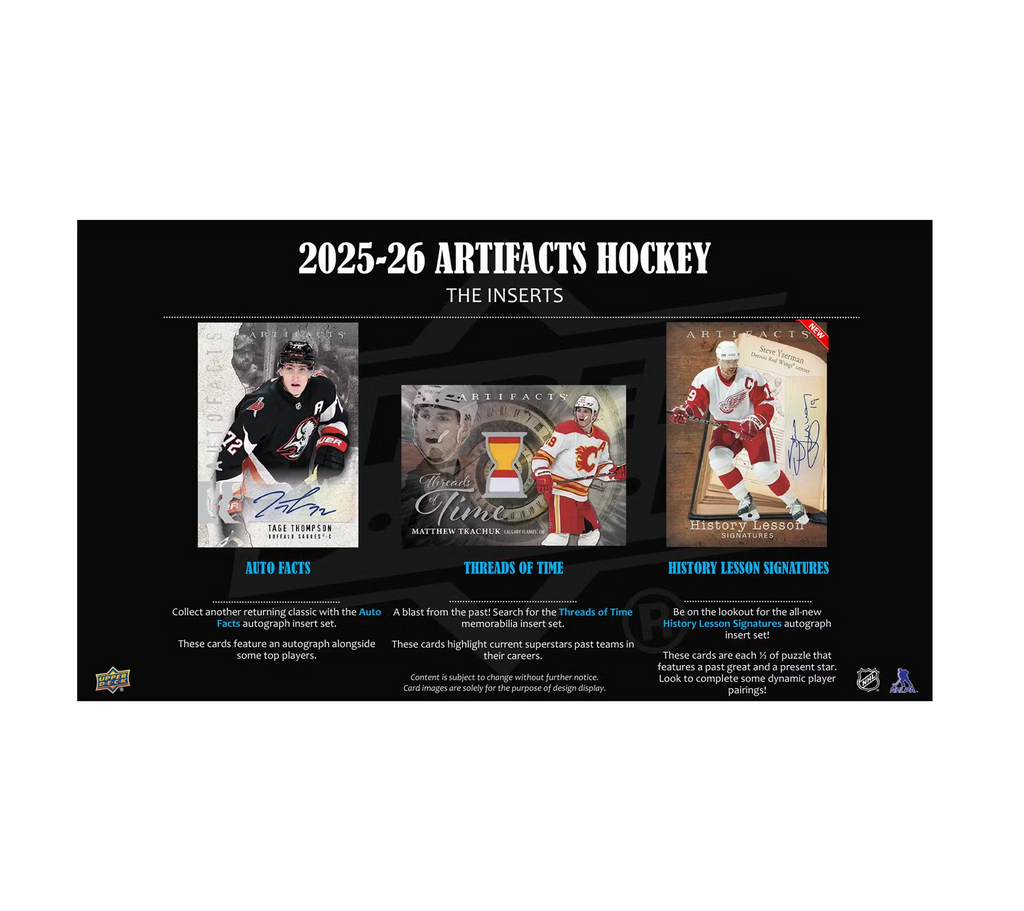 2025-26UpperDeckArtifactsHockeyHobbyBox4