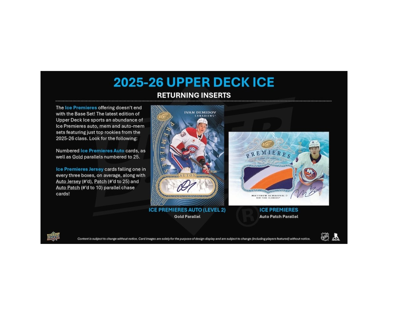 2025-26UpperDeckIceHockeyHobbyBox7-1