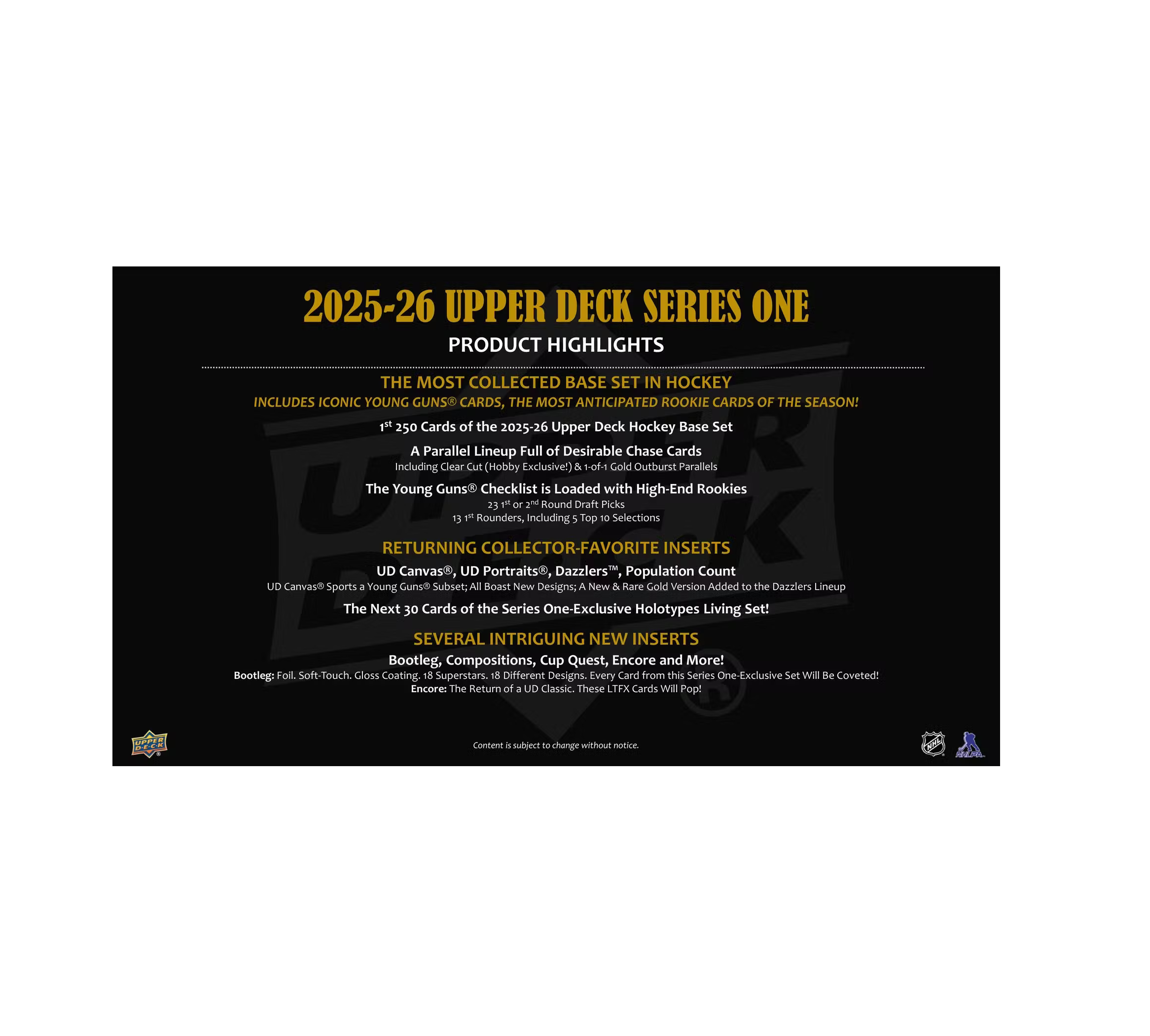 2025-26UpperDeckSeries1HockeyHobby2