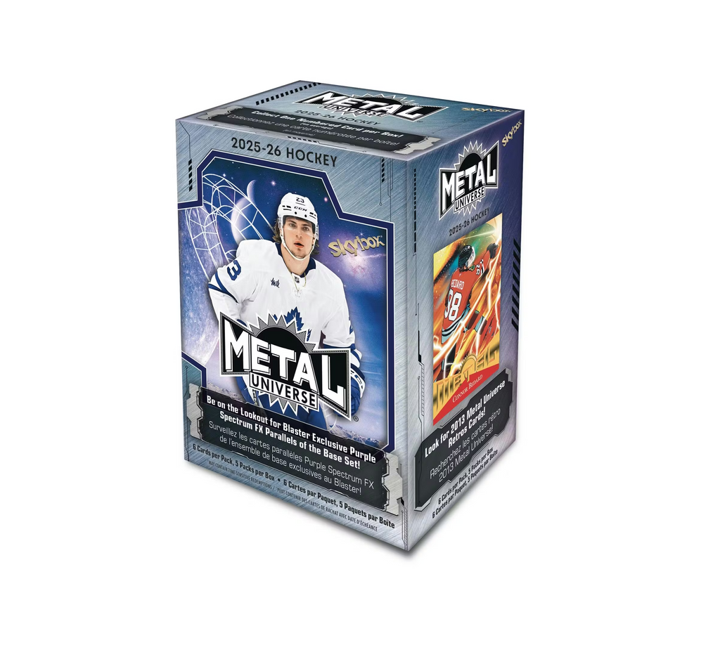 2025-26UpperDeckSkyboxMetalUniverseHockeyBlasterBox1-2