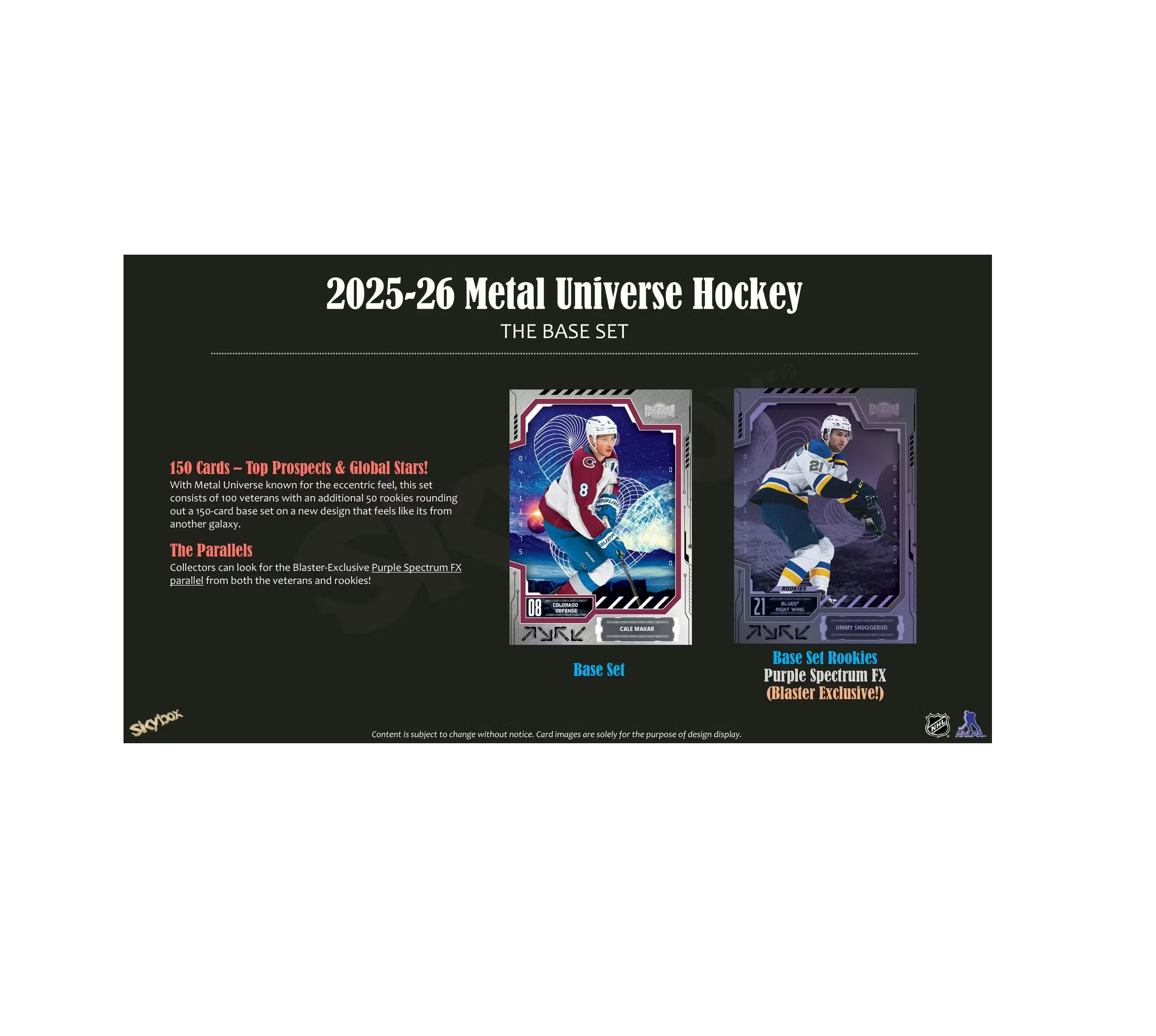 2025-26UpperDeckSkyboxMetalUniverseHockeyBlasterBox3-2