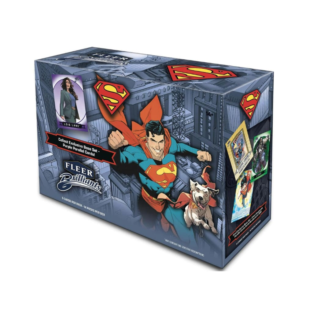 2025 Upper Deck Fleer Brilliants Superman Mega Box