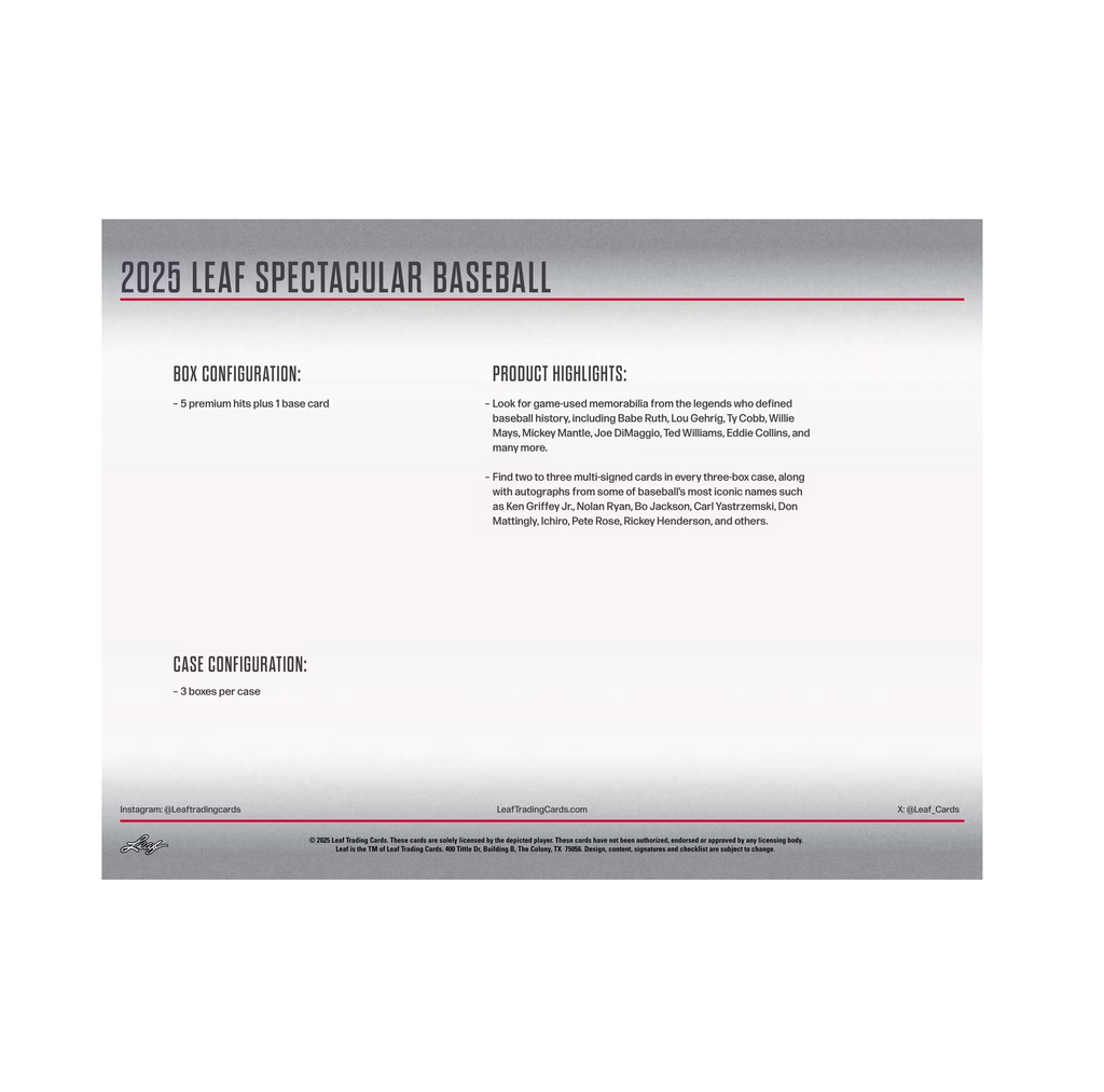 2025LeafSpectacularBaseballBox10