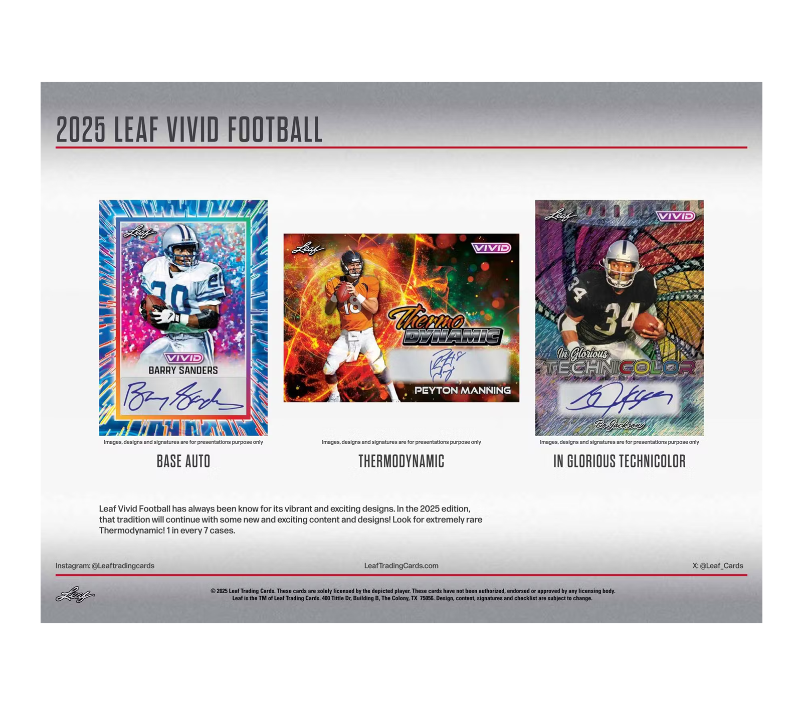 2025LeafVividFootballHobbyBox2