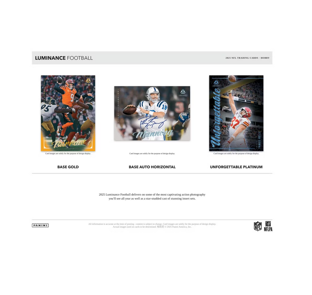 2025PaniniLuminanceFootballHobby3
