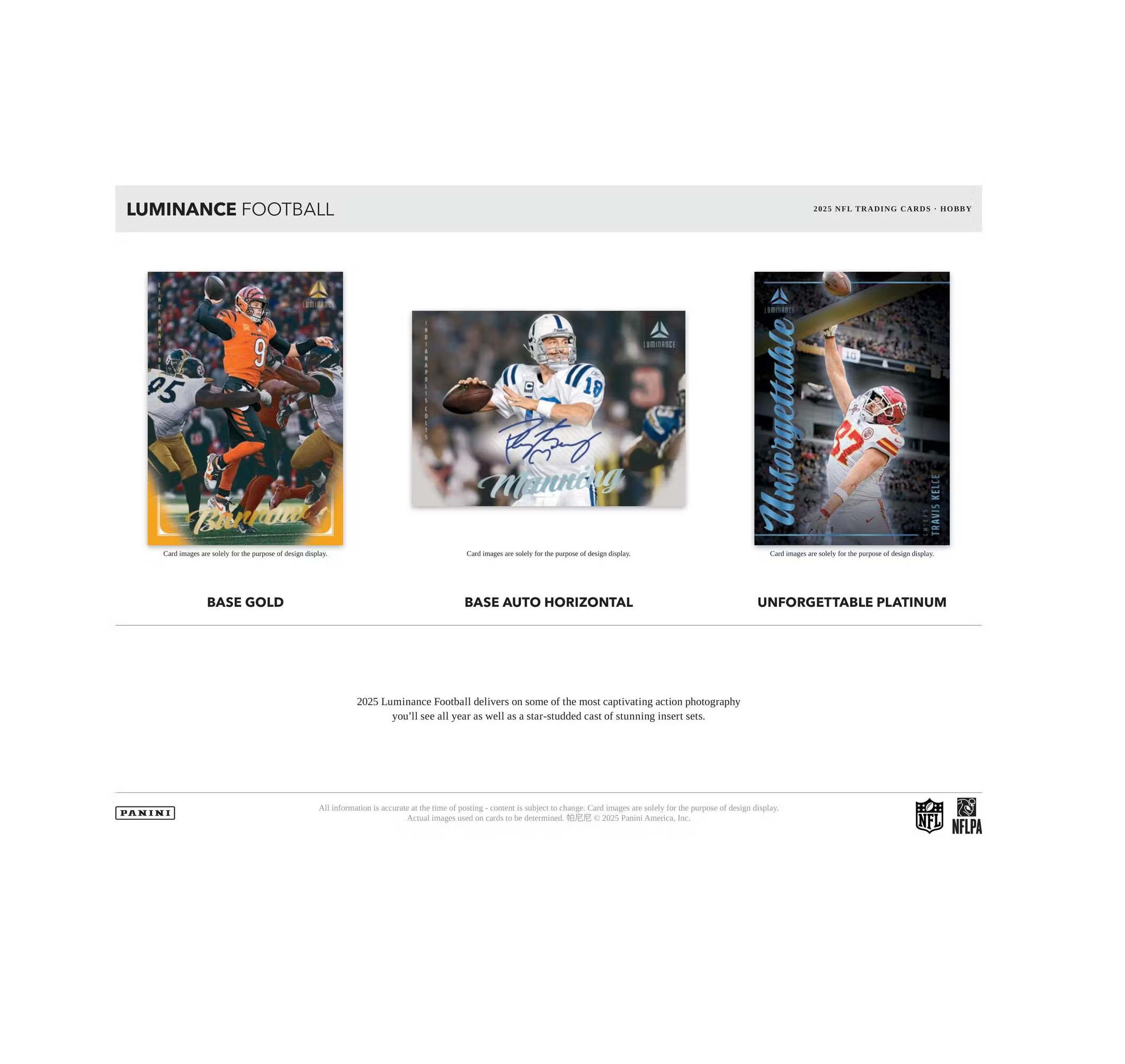 2025PaniniLuminanceFootballHobby3