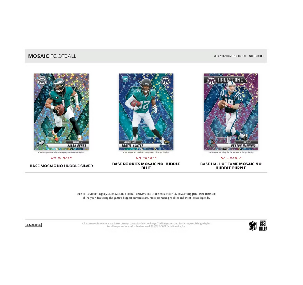 2025PaniniMosaicFootballNoHuddleBox2-1