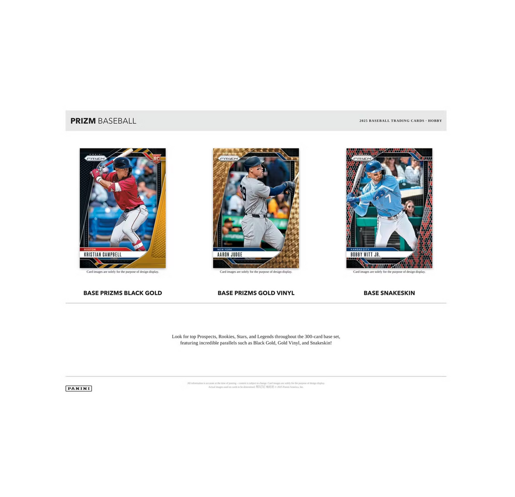 2025PaniniPrizmBaseballHobbyBox3