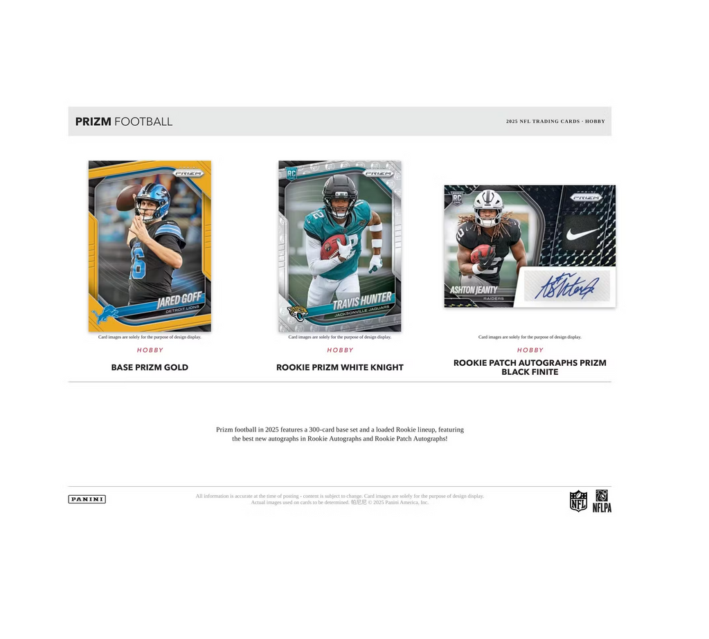 2025PaniniPrizmFootballHobbyBox3-1