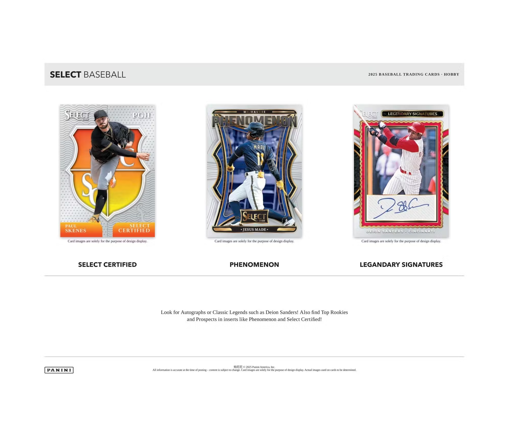 2025PaniniSelectBaseballHobbyBox3