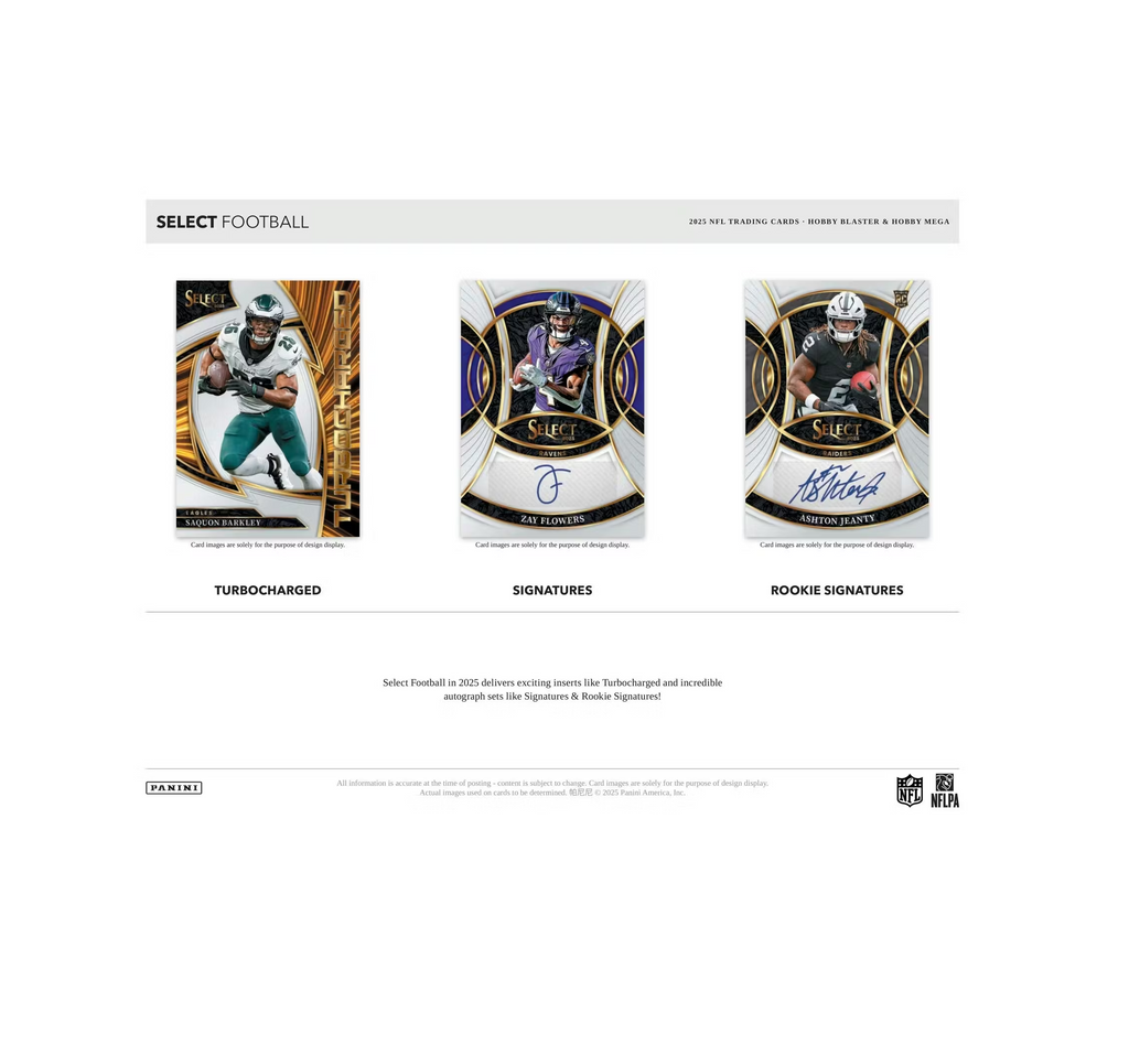2025PaniniSelectFootballHobbyMegaBox3