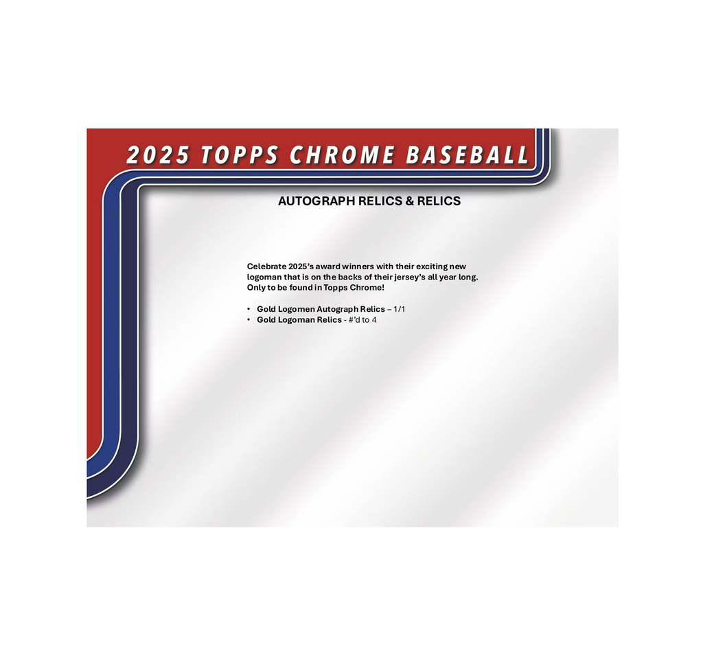 2025ToppsChromeBaseballHobbyBox12