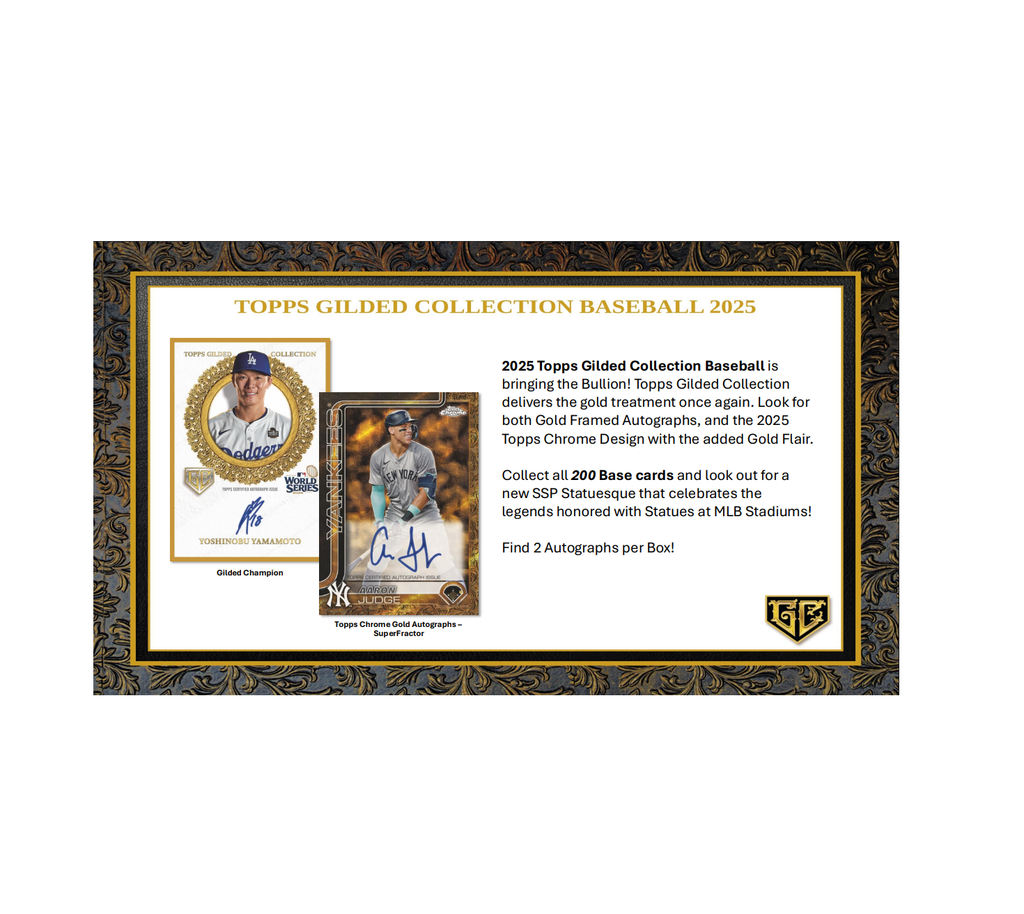 2025ToppsGildedCollectionBaseballHobbyBox2