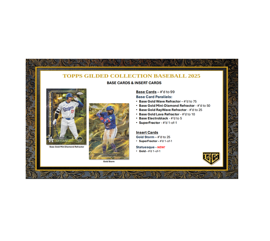 2025ToppsGildedCollectionBaseballHobbyBox3