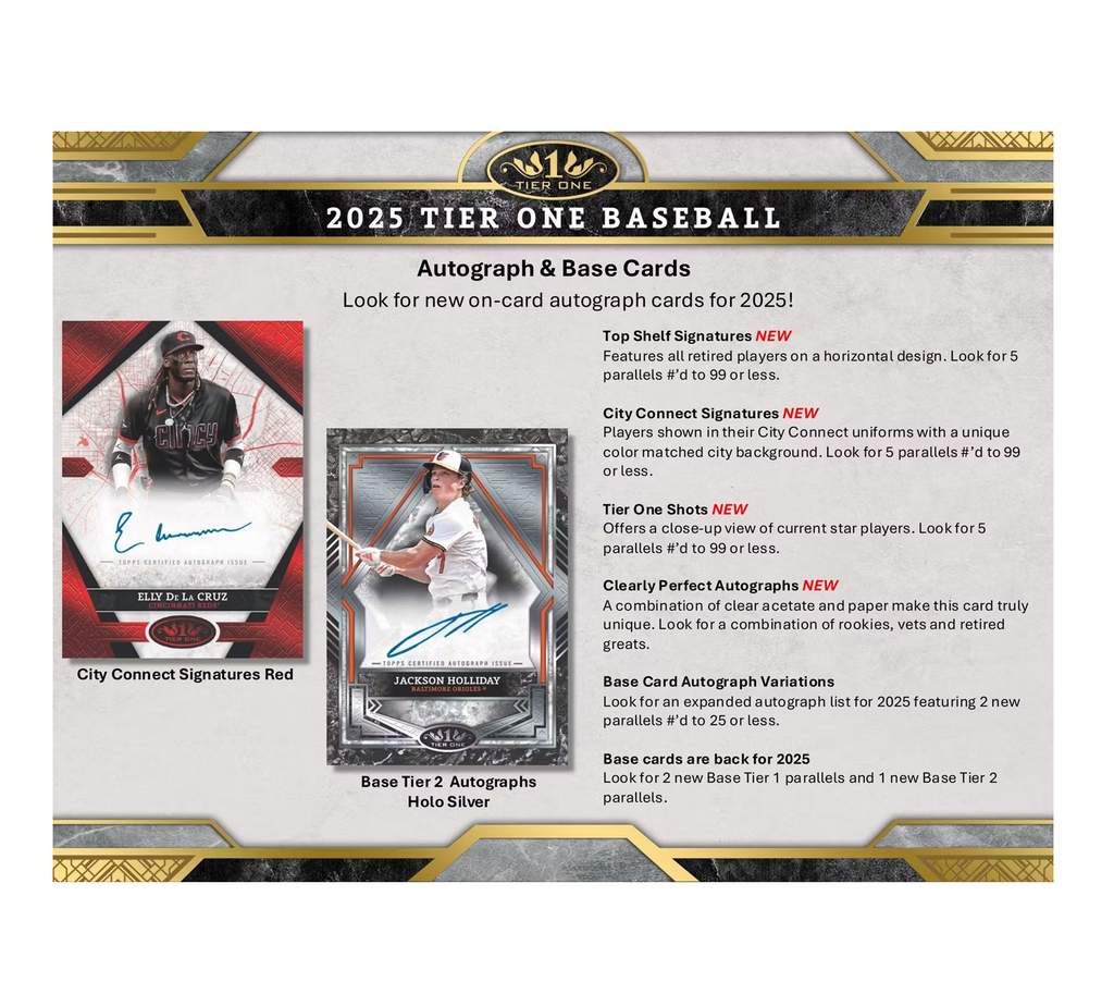 2025ToppsTierOneBaseballHobbyBox3