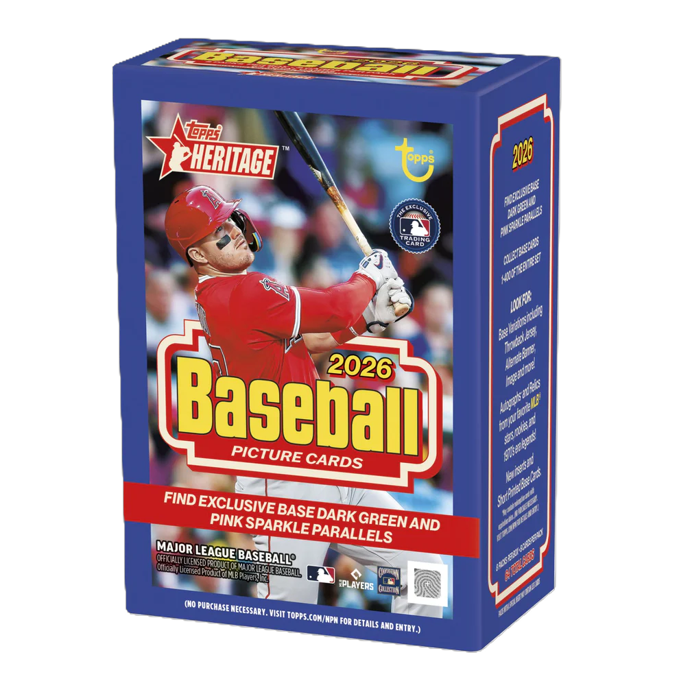 Topps Heritage Baseball Blaster Box 2026 Ravli