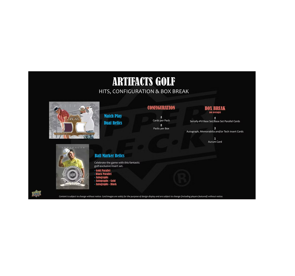 2026UpperDeckArtifactsGolfHobbyBox7-1