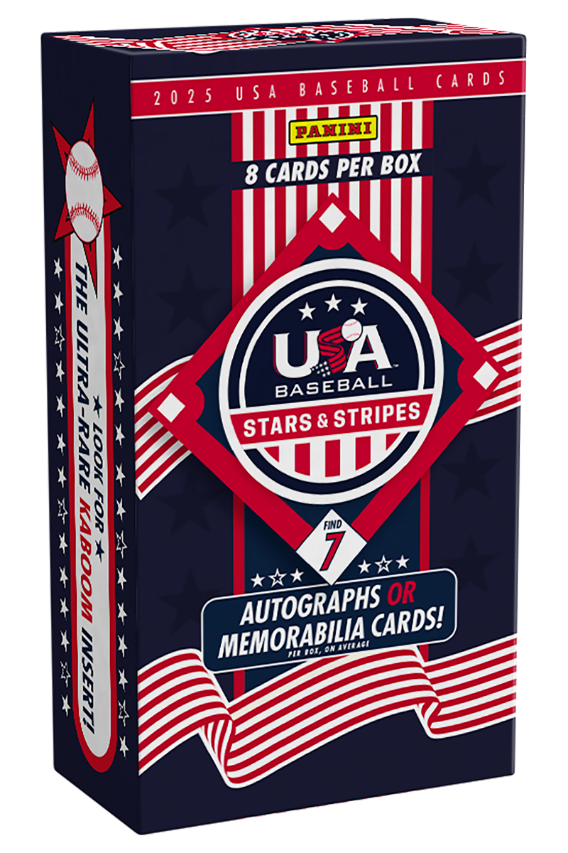 Baseball Hobby Box 2025 Panini USA Stars & Stripes by Ravli