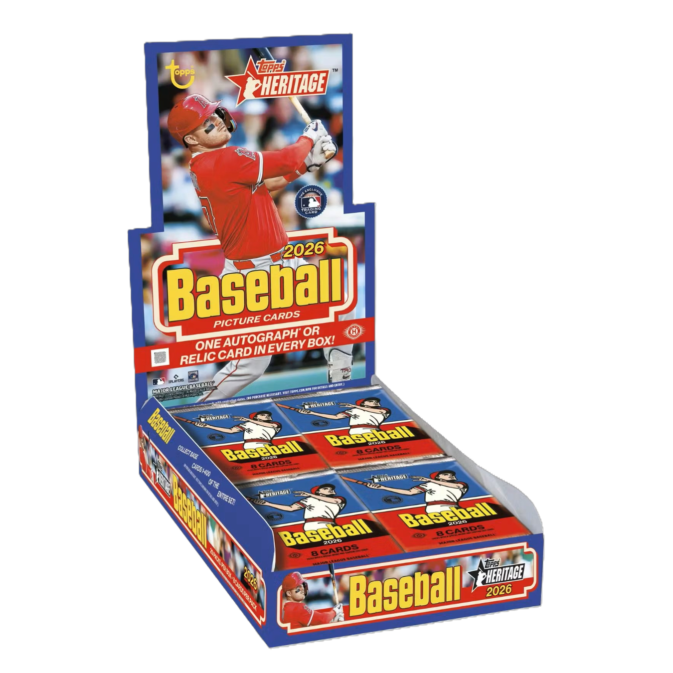 Topps Heritage Baseball Hobby Box 2026 Ravli