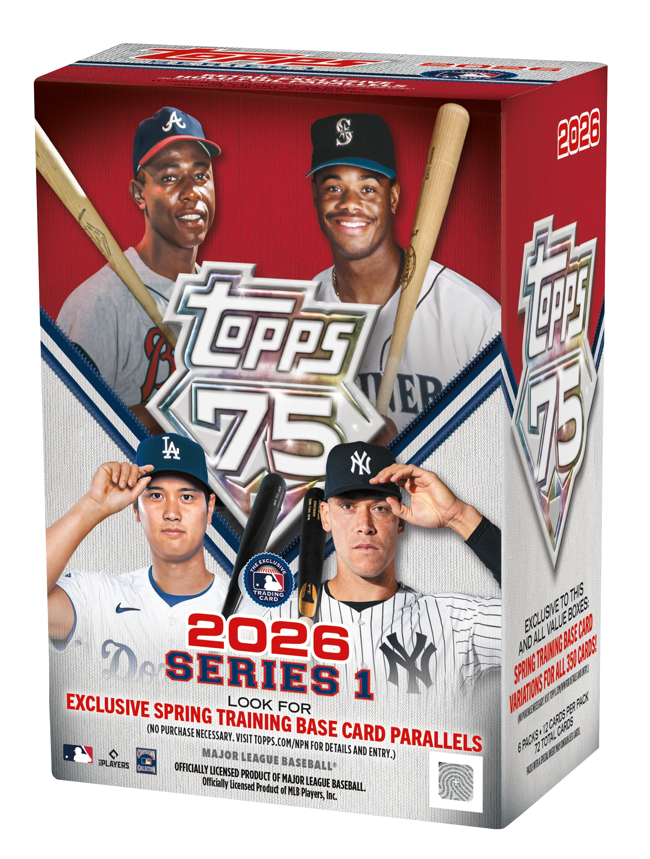 Topps Series 1 Baseball Blaster Value Box 2026 Ravli