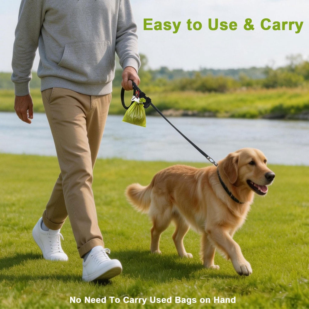 Hands-Free Dog Poop Bag Holder 2-Pack Ravli