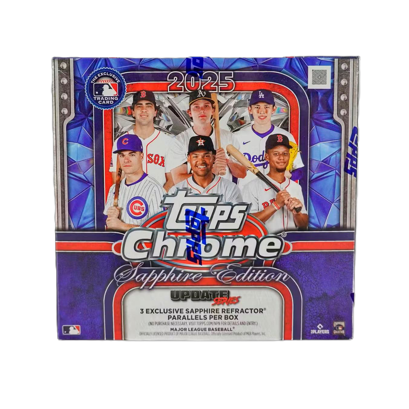 Topps Chrome Update Series Baseball Sapphire Edition Box