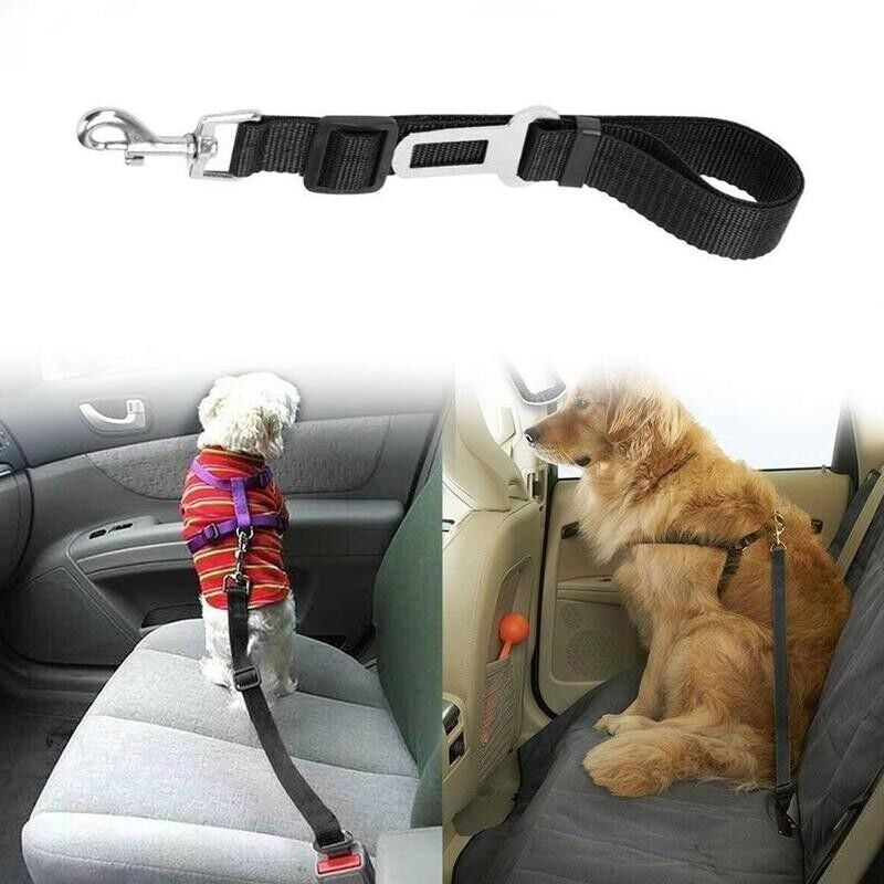 Pet Car Seat Belt 2-Pack Adjustable
