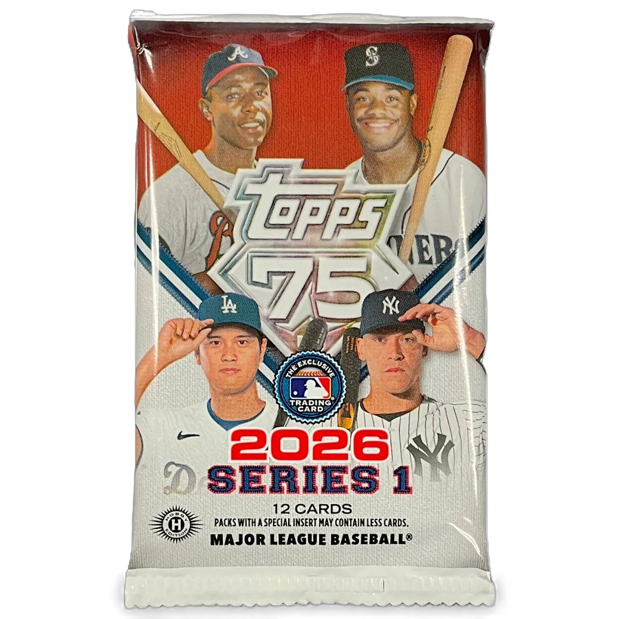 Baseball Hobby Pack 2026 Topps Series 1 by Ravli