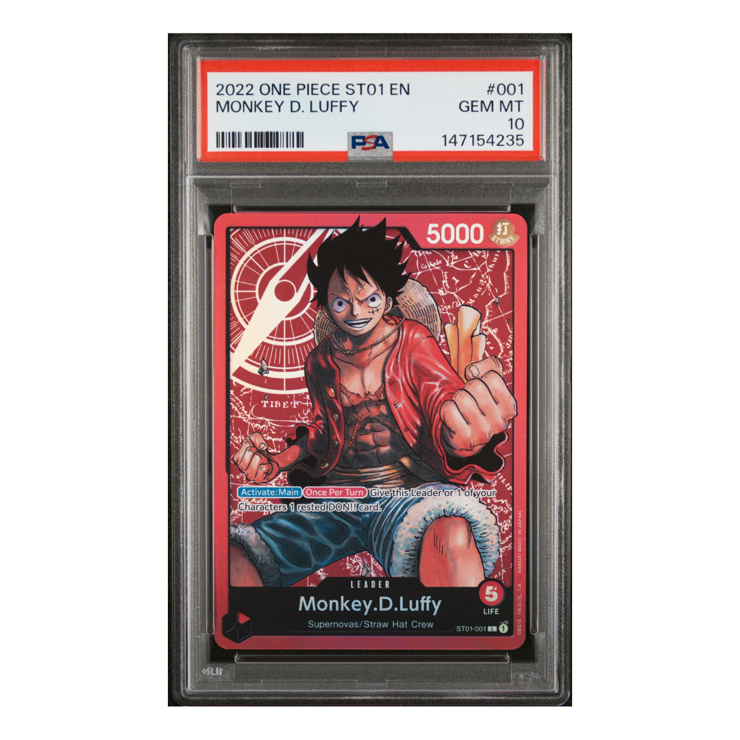 2022 ONE PIECE STARTER DECK ST01-STRAW HAT CREW #001 MONKEY D. LUFFY