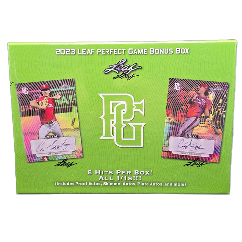 2023 Leaf Perfect Game Baseball Bonus Box Ravli