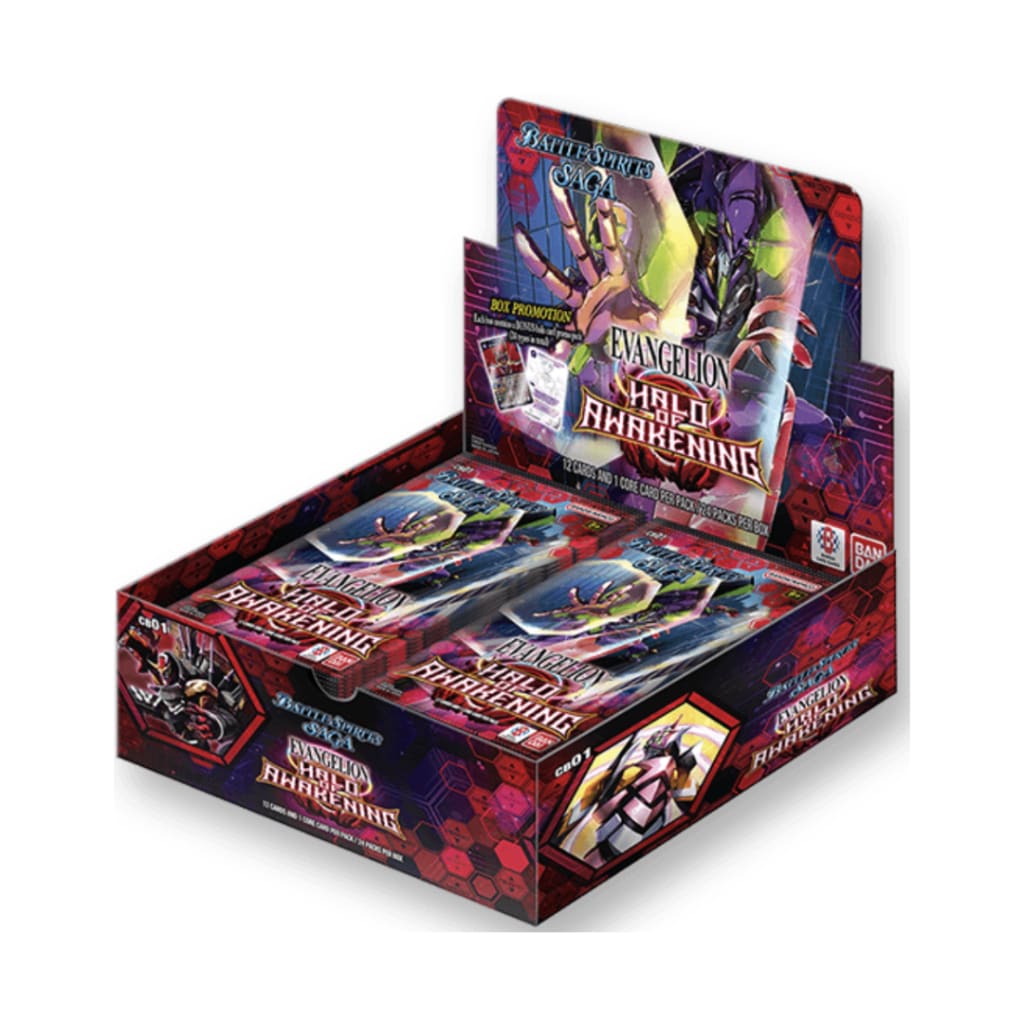 Battle Spirits Saga CB01 Halo Of Awakening Booster Box