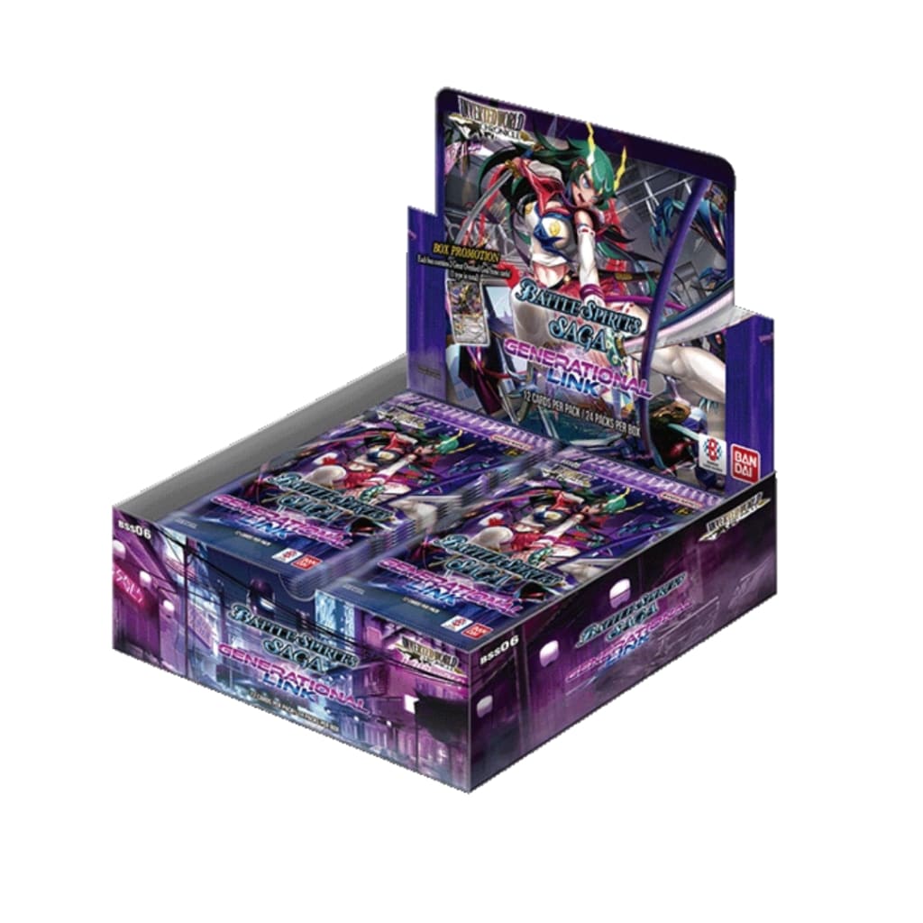 Battle Spirits Saga - Set 06 - Generational Link Booster Box