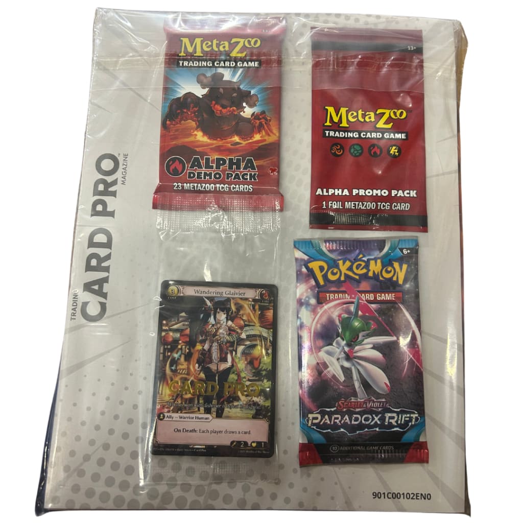 Cardpro Magazine Issue #1 w/ Metazoo Alpha Demo Deck