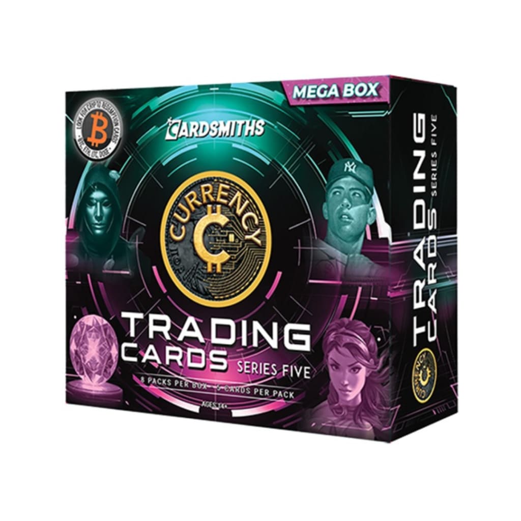 Cardsmith Currency Trading Cards Series 5 Mega Box (8 Packs)
