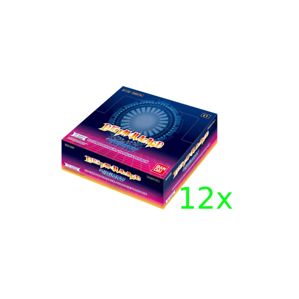 Digimon Card Game - Digital Hazard Booster Box - Case of 12