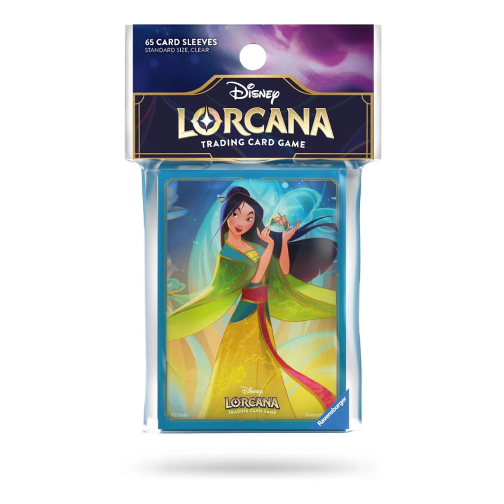 Disney Lorcana Set 9 Card Sleeves (65ct) - Fabled - Mulan