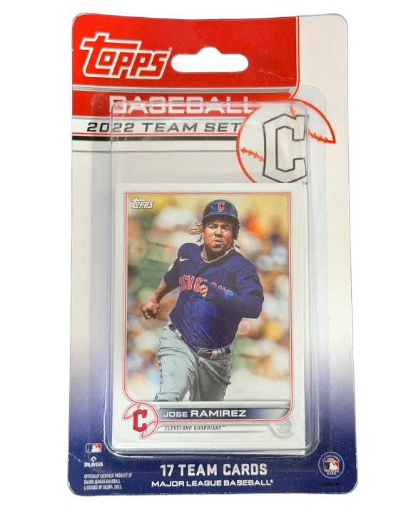Cleveland Indians 2022 Topps Baseball Team Set Ravli