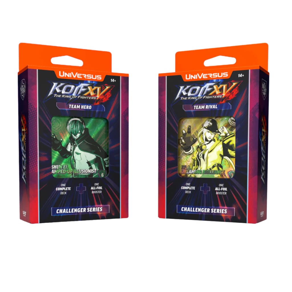 The King of Fighters XV: Challenger Series Decks