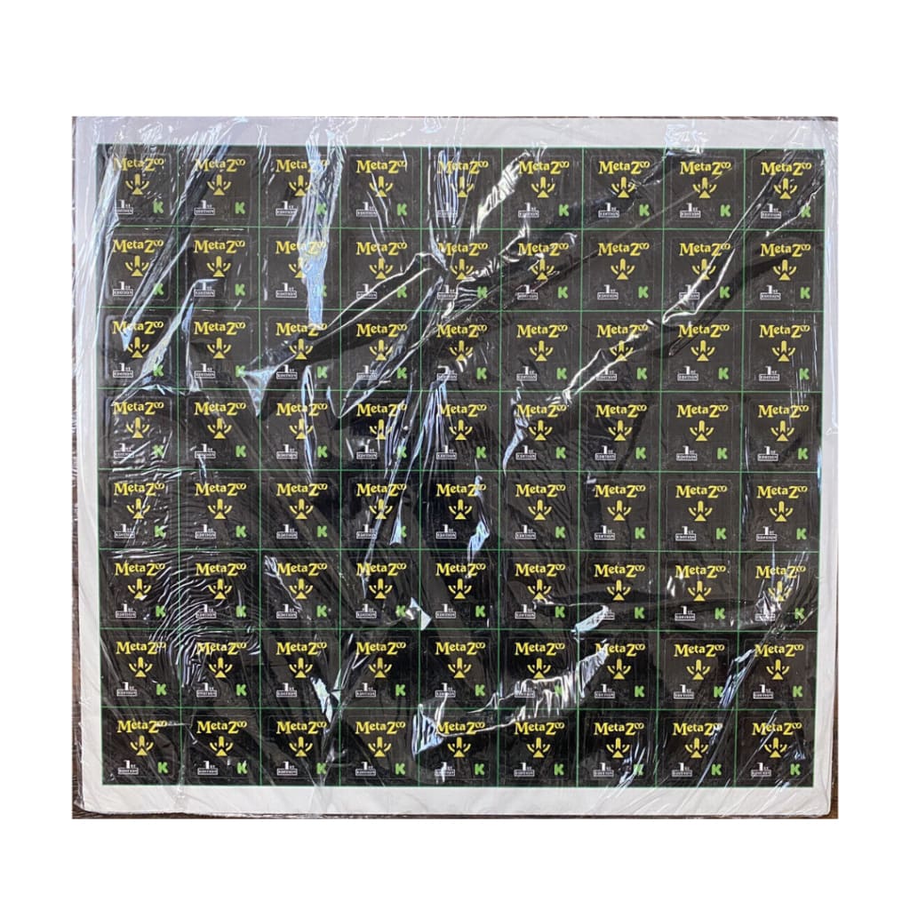 Metazoo 1st Edition Kickstarter Token Sheet Sealed