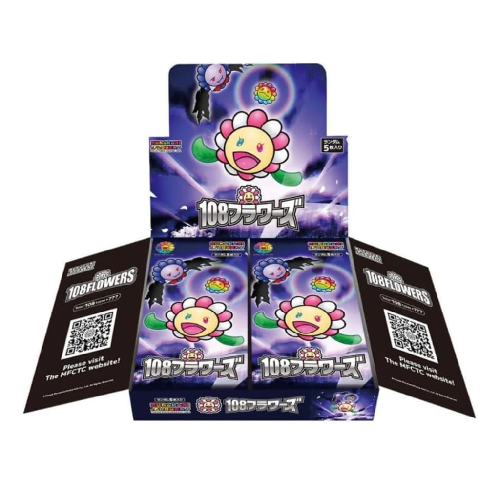 Murakami 108 Flowers Revised Collectible Trading Cards Japanese Booster Box TCG