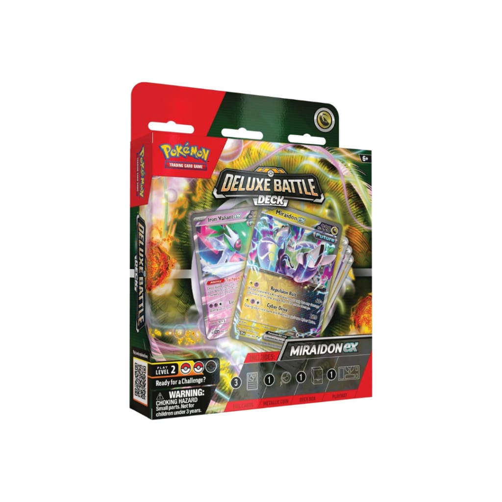 Pokemon TCG: Miraidon ex Deluxe Battle Deck