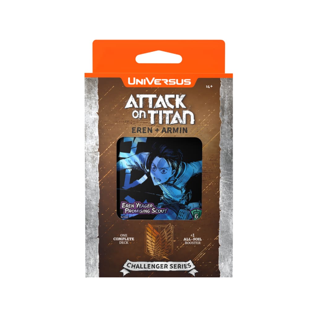 Universus Attack on Titan Battle for Humanity Challenger Series Deck