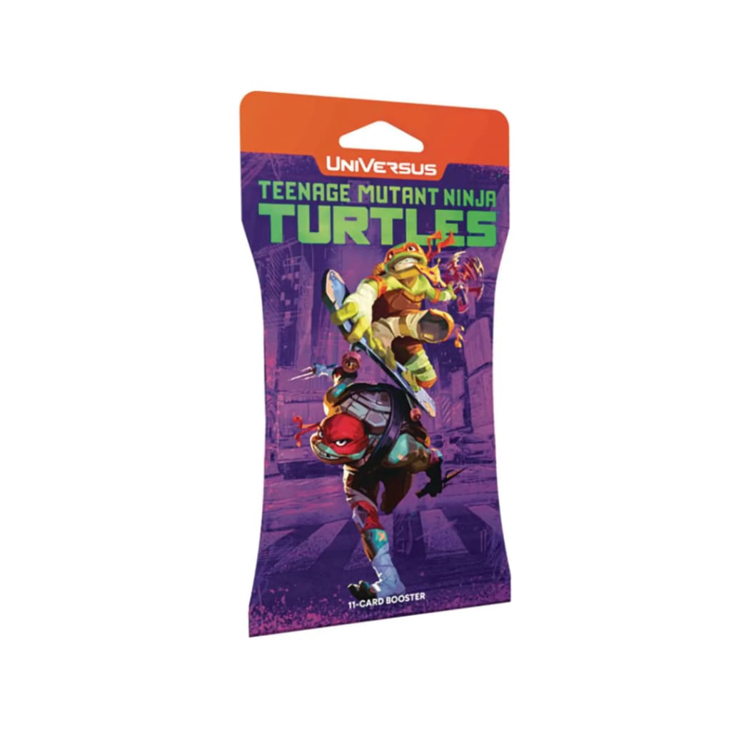 Universus CCG Teenage Mutant Ninja Turtles TMNT Hanging Booster Pack