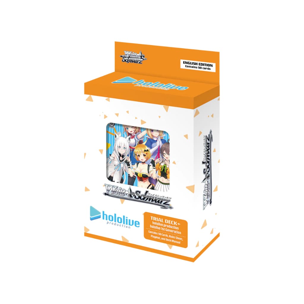 WEISS SCHWARZ - HOLOLIVE PRODUCTION 1ST GENERATION TRIAL DECK