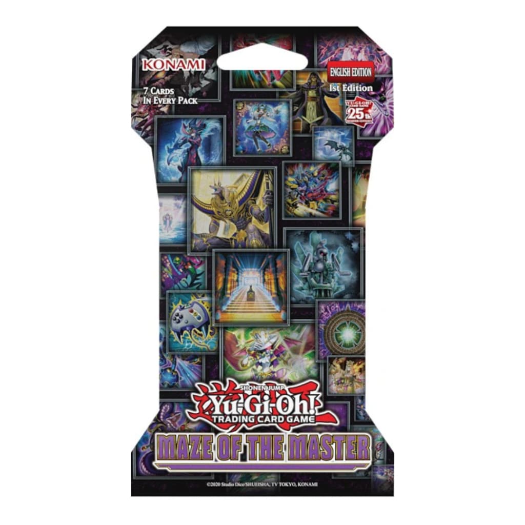 Yugioh Maze Of The Masters Blister Pack 1st Edition